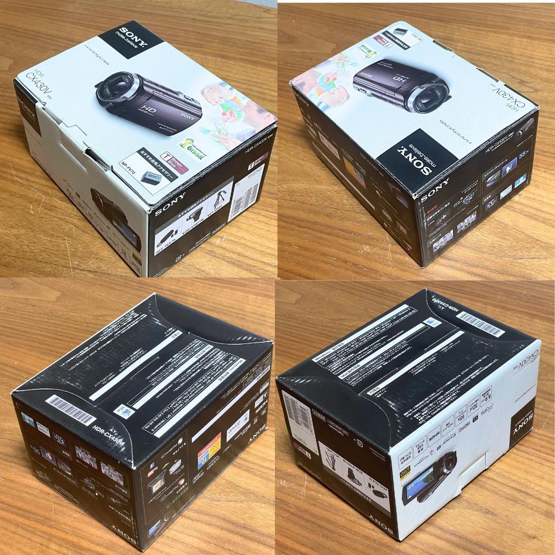 【美品】SONY ソニー❤HANDYCAM ハンディカム HDR-CX430V