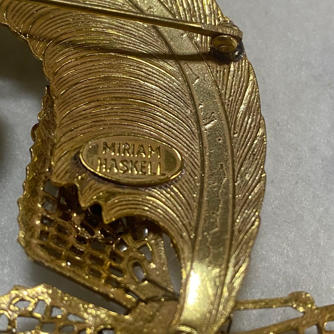 MIRIAM HASKELL ブローチ