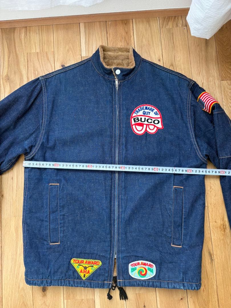 リアルマッコイズ　Buco デニムジャケット ライダースジャケット