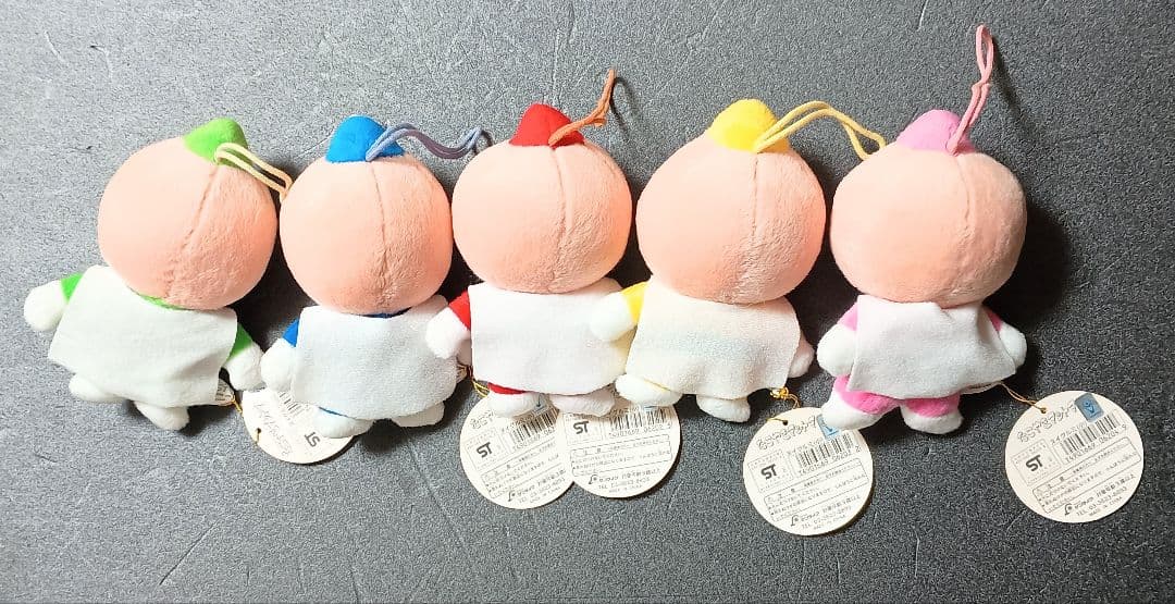 たこやきマントマン　ぬいぐるみ(小) 5体セット