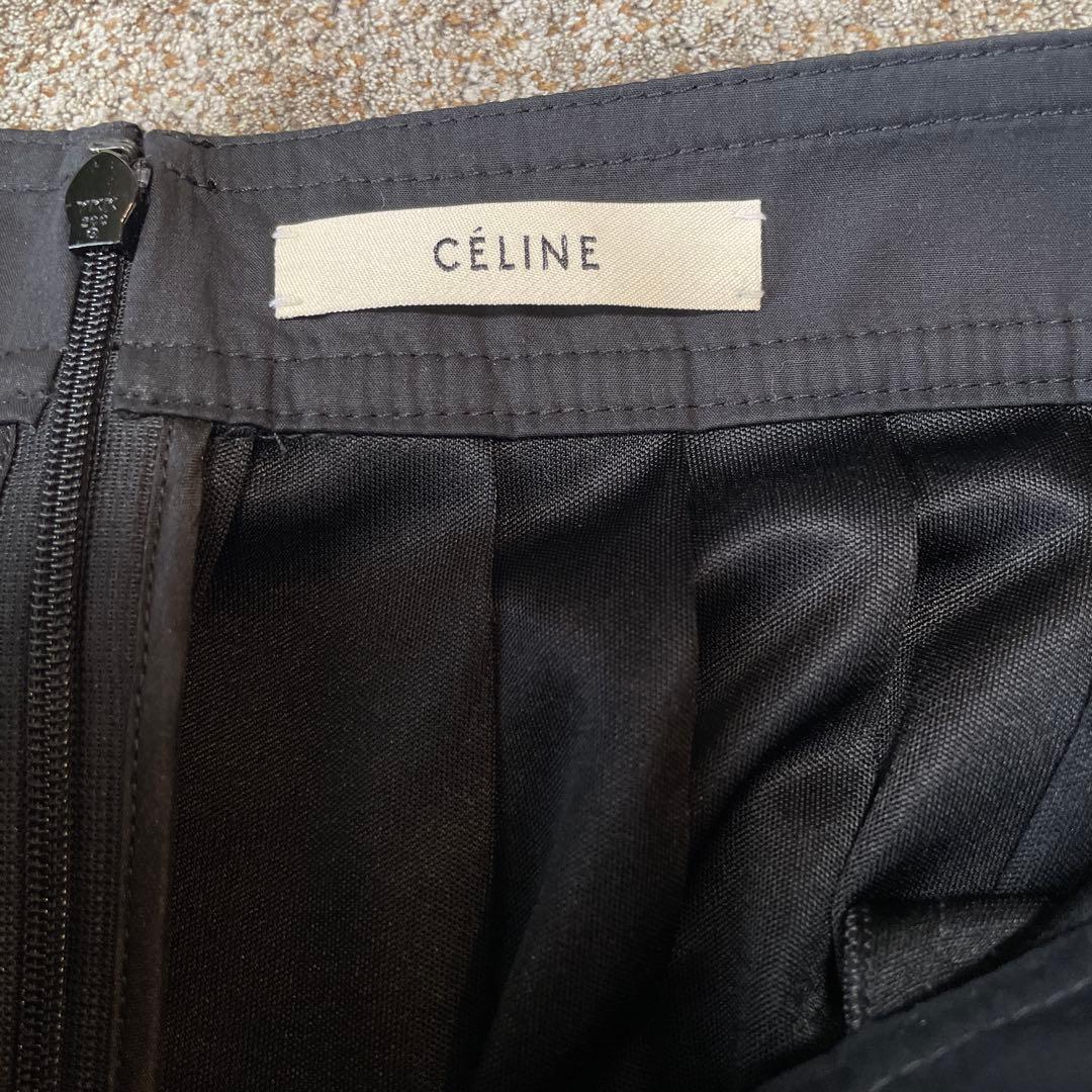 CÉLINE プリーツキュロットサイズ36