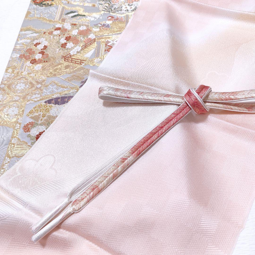 ❰6557❱ フルセット　付け下げ訪問着　宝尽くし　袋帯　入学式　お宮参り　正絹