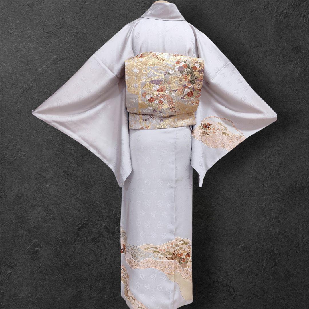 ❰6557❱ フルセット　付け下げ訪問着　宝尽くし　袋帯　入学式　お宮参り　正絹