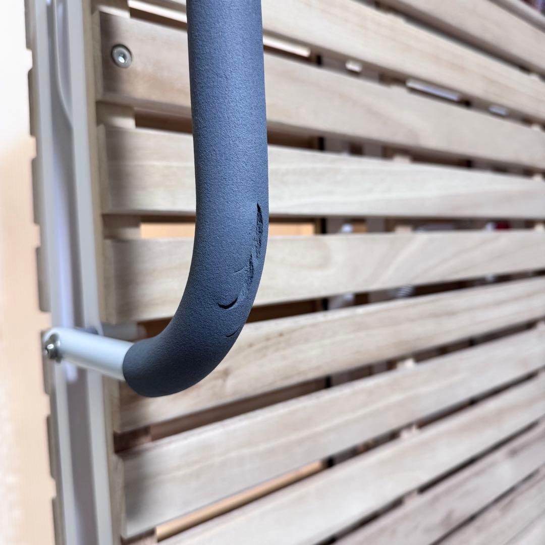 ニトリシングル折りたたみ桐すのこパイプベッド