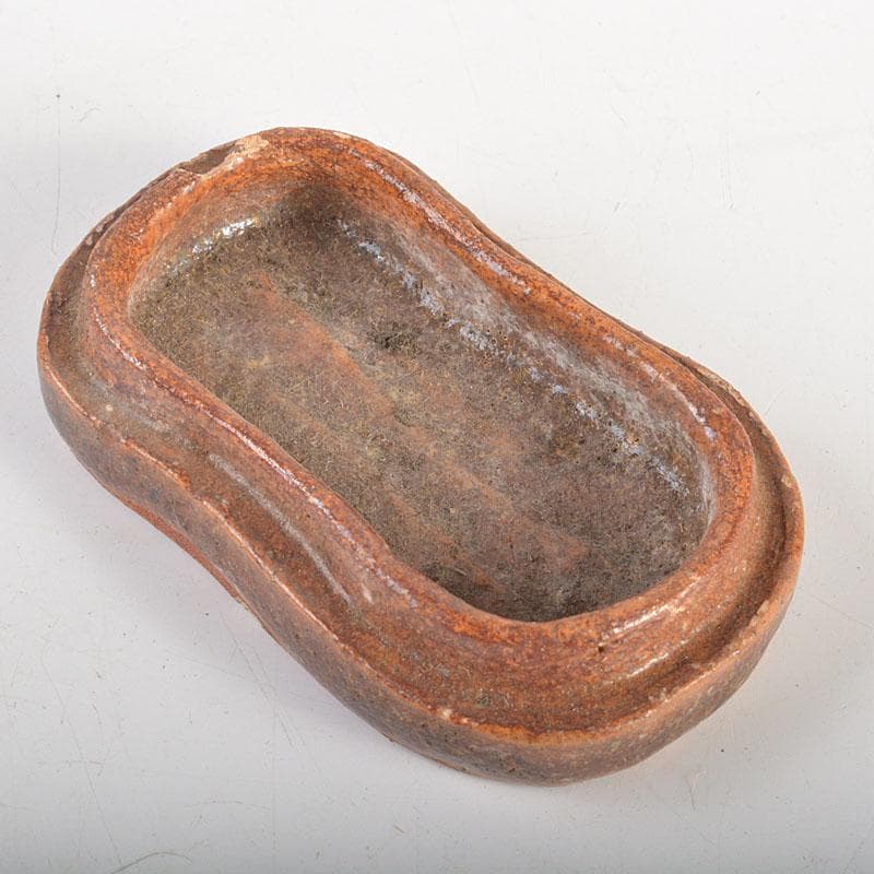 茶道具　大樋焼　九代　大樋長左衛門作　干支　戌　香合　共箱　C　6828