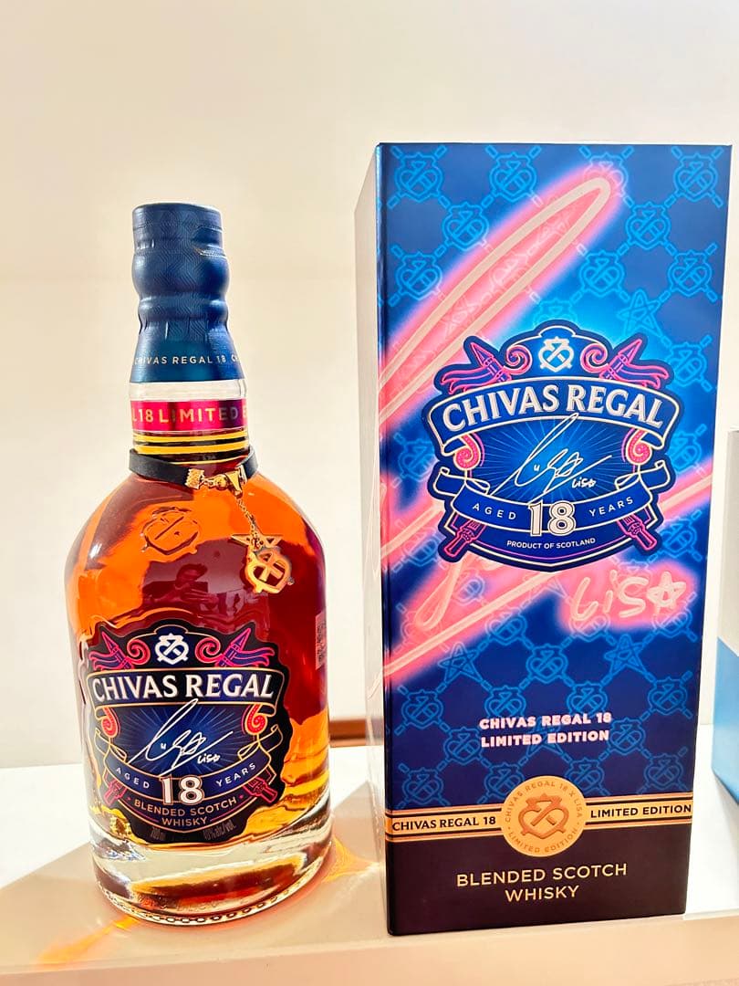 新品CHIVAS REGAL 18年× LISA LIMITED EDITION