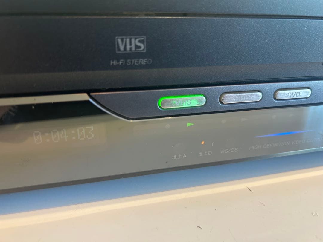 SONY VHS一体型DVDレコーダー RDZ-D60V