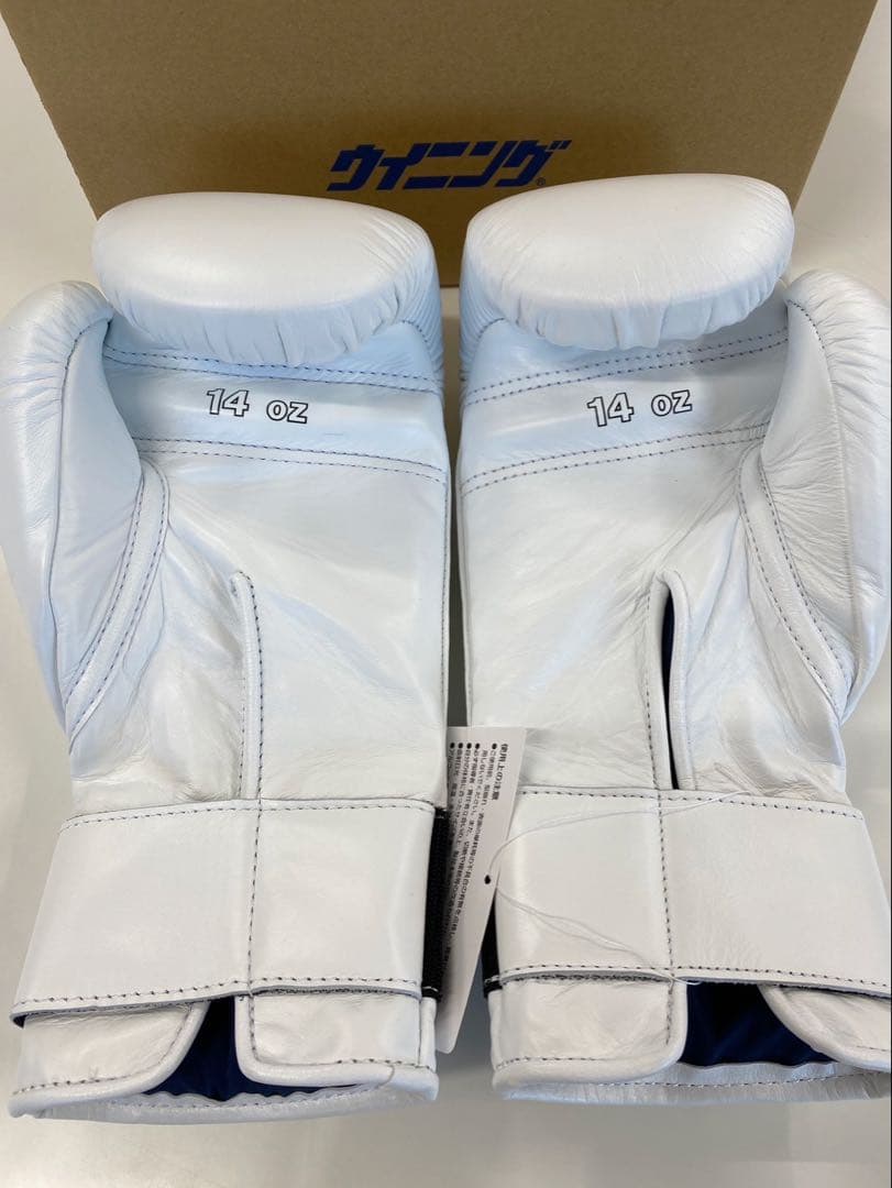 Winning ボクシンググローブ 14 oz ホワイト