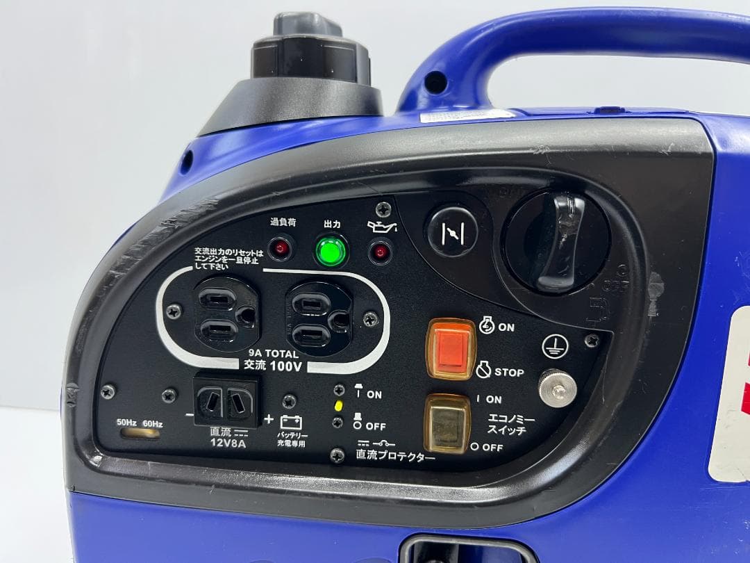 YANMAR ヤンマー インバータ発電機 G900IS 動作良好 ♪ 1114