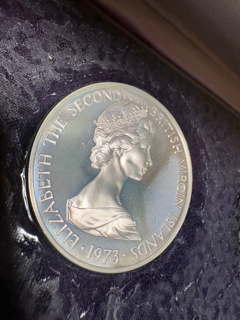 【銀貨保証】極美品　ヴァージン諸島 プルーフ貨幣セット 1ドル銀貨含　SV925