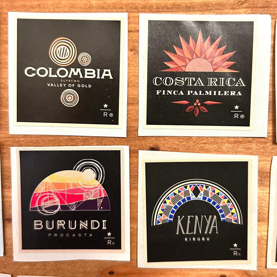 スターバックスリザーブ　スタンプシール 20枚セット