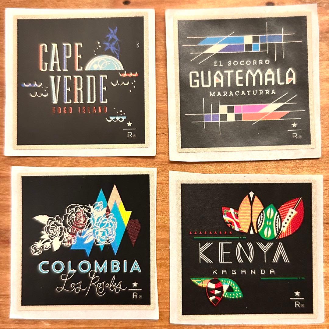 スターバックスリザーブ　スタンプシール 20枚セット