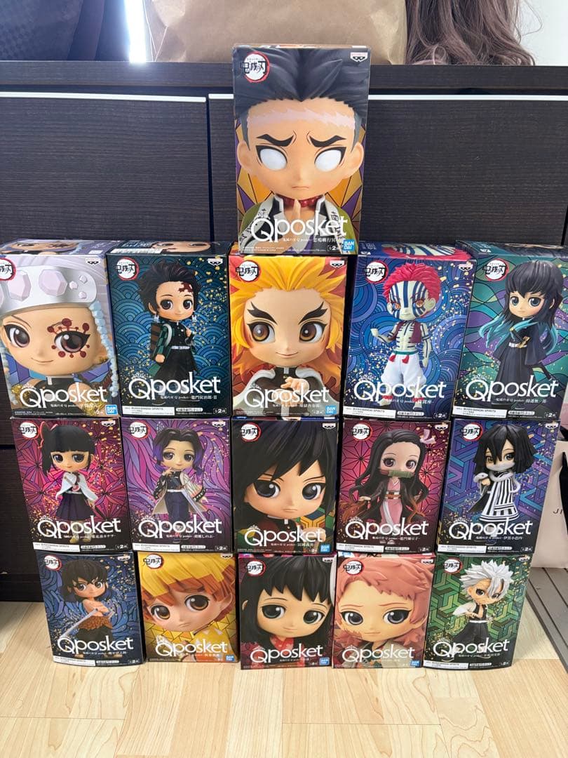 Qposket フィギュア セット　鬼滅の刃