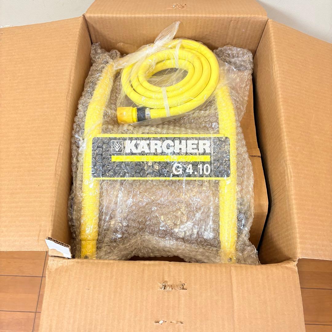 【未使用・送料込み】ケルヒャー エンジン式 家庭用高圧洗浄機 G4.10M