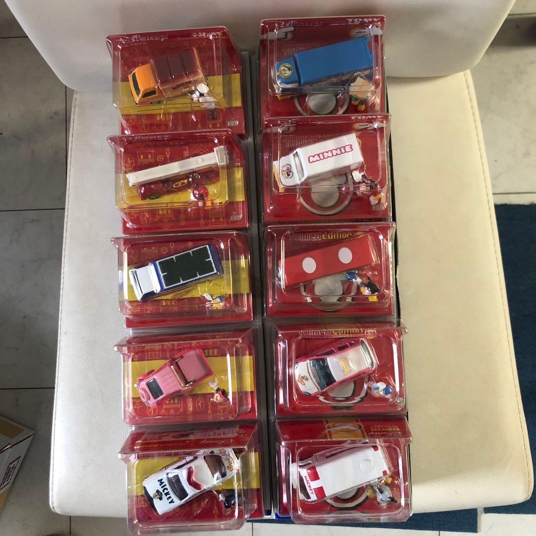 TOMY ディズニーキャラクター ・トミカエディション第1弾&第2弾　計10台