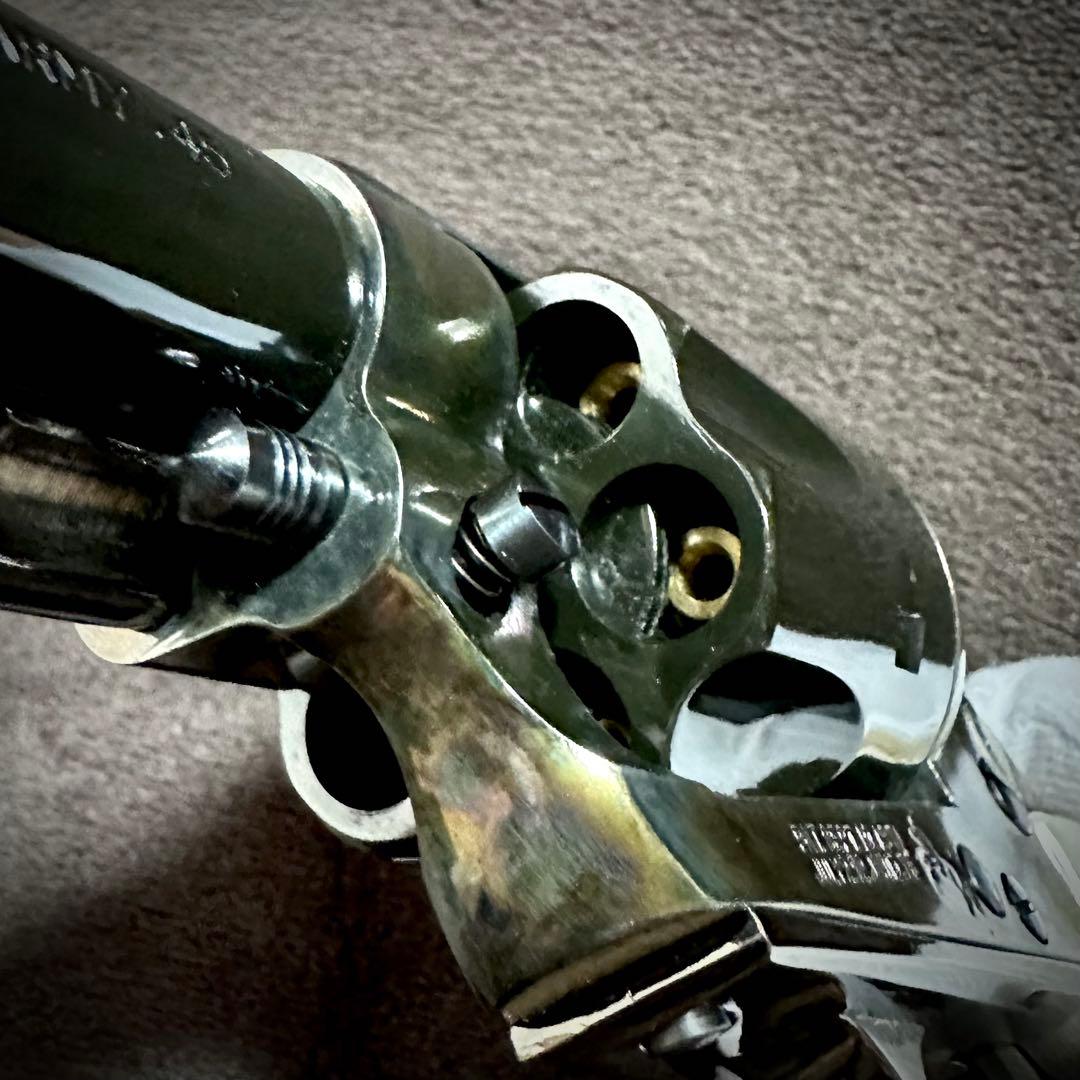 HWS コルト SAA メッキ ケースハードン ウエイトモデル アーティラリー