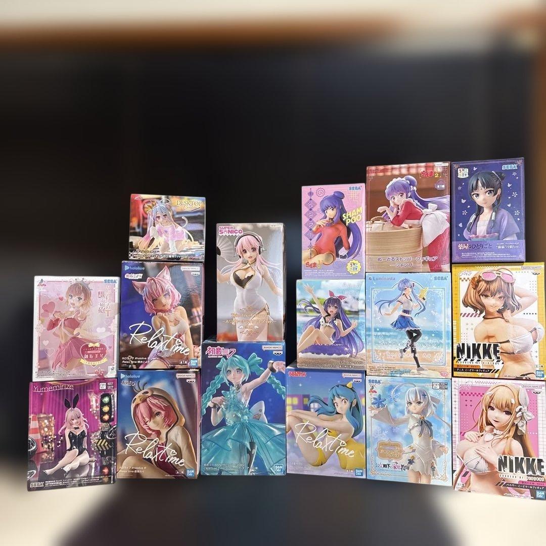 【値下げ・新品未開封】プライズフィギュア16種セット