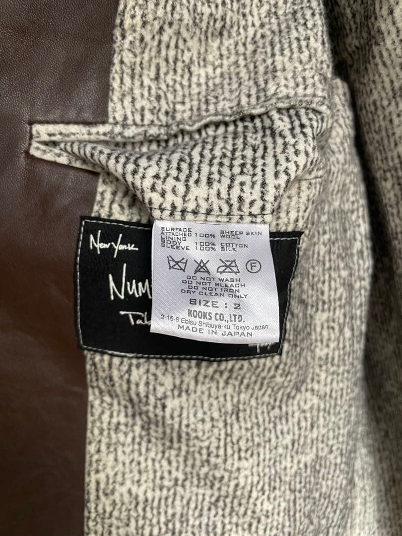 Number (n)ine ナンバーナイン　レザージャケット