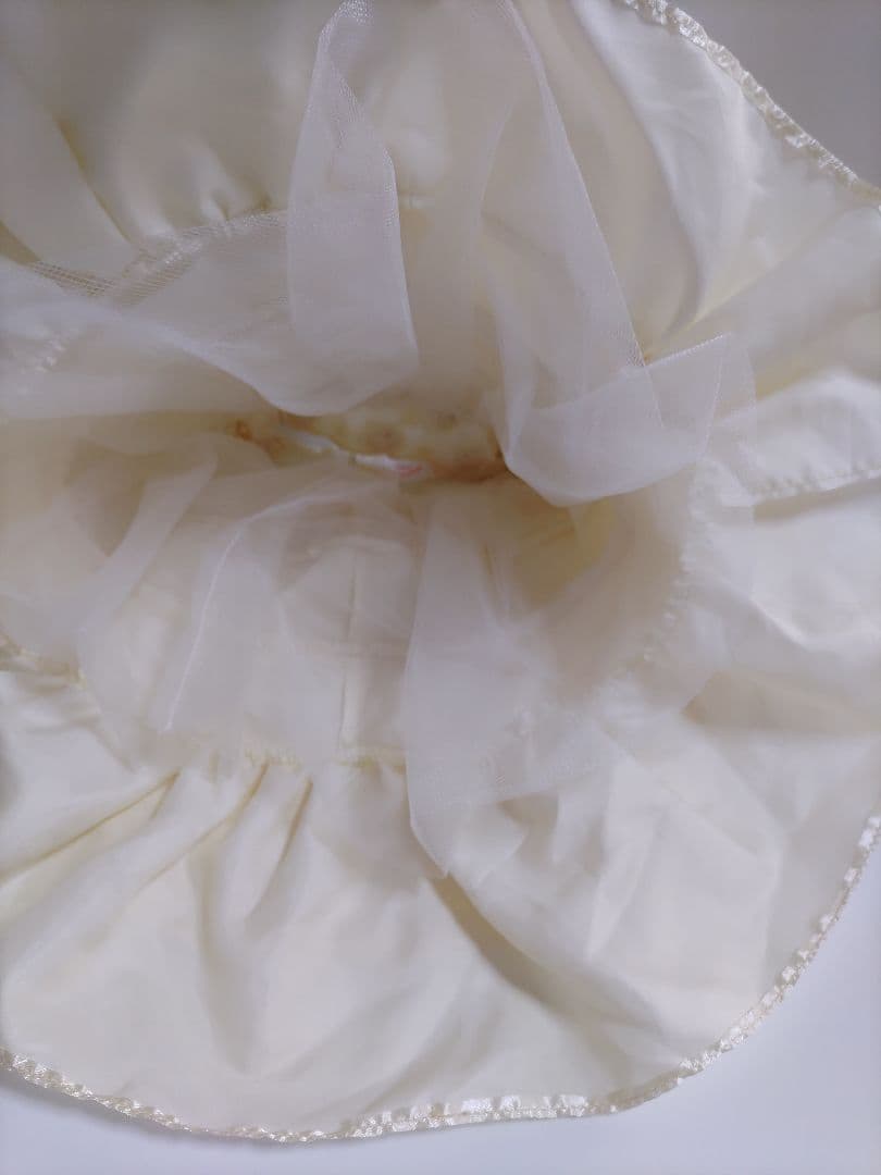 THE HANY ウエディングドレス　ユニベアシティぬいぐるみ用コスチューム