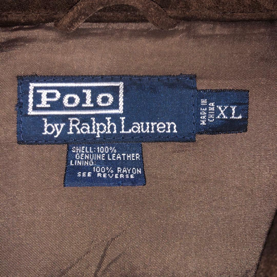 Polo Ralph Lauren leather jacket ポニー無し