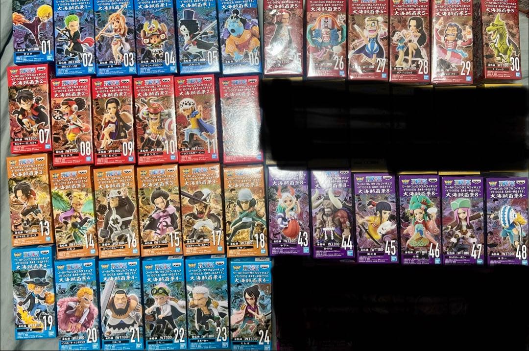 ワンピース ワールドコレクタブルフィギュア　大海賊百景　48体セット