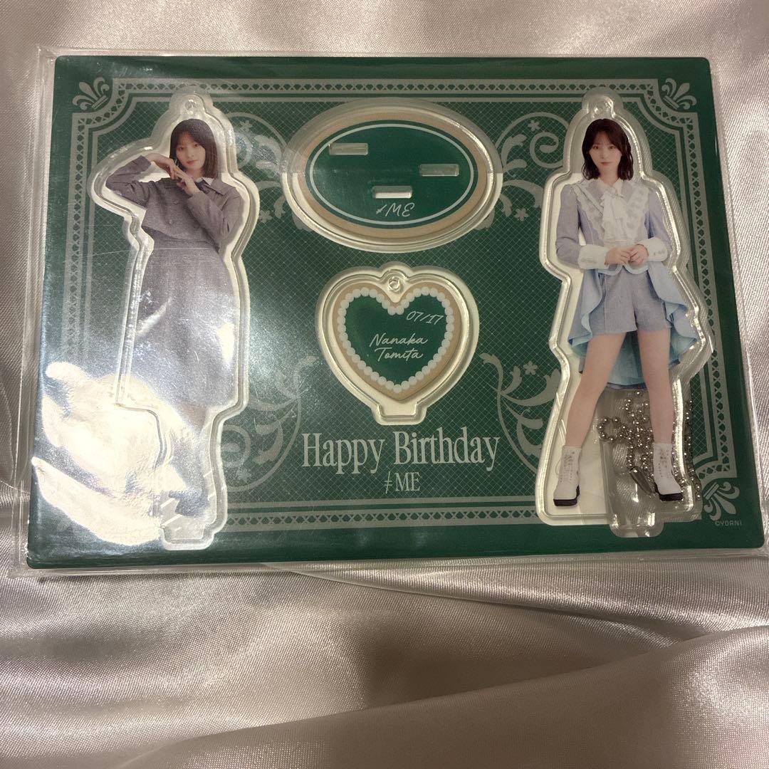 冨田菜々風 生誕 アクスタ 生写真 新品未開封