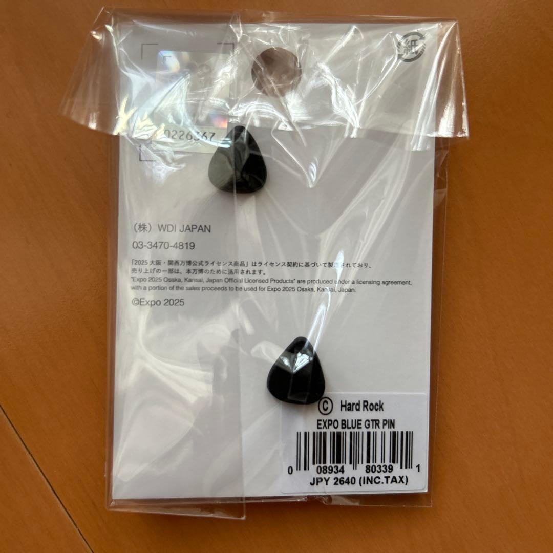 ハードロックカフェ限定 ピンバッジ ピンズ 万博 ミャクミャク 新品未使用