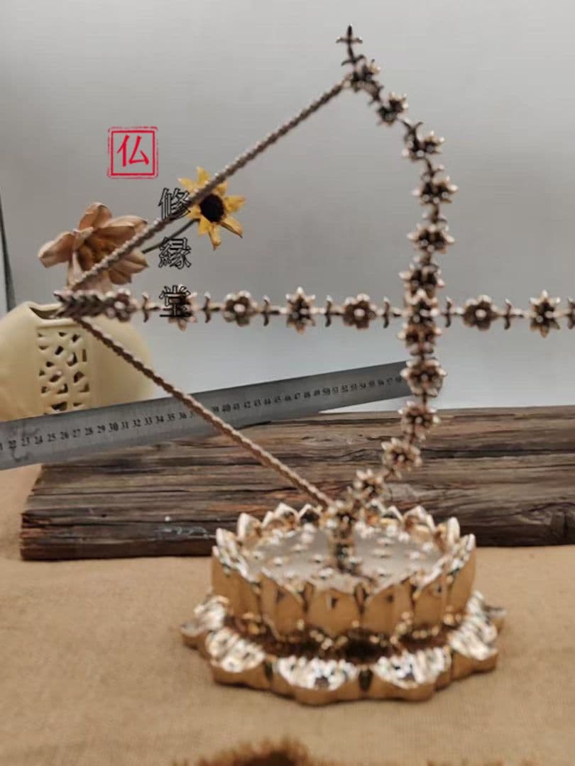 【修縁堂】明仏母弓を作ります 密教法具古美術品 金剛降魔法器仏具