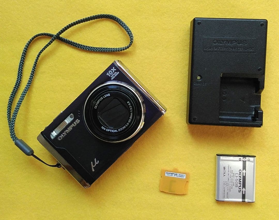 【動作確認】オリンパス 「μ-9000」 コンパクトデジタルカメラ【外観良好】