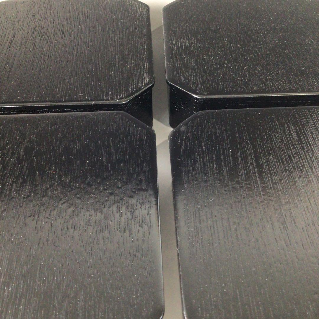 Ｓ９５　縁高　『山中塗』『助田宗明作』『七宝透し』『五段重』　共箱菓子器