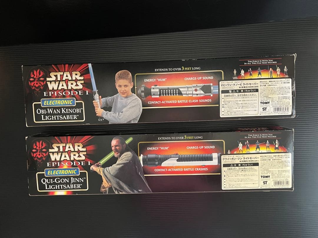 スターウォーズ ライトセーバー EP1 オビワン クワイガン 2種セット
