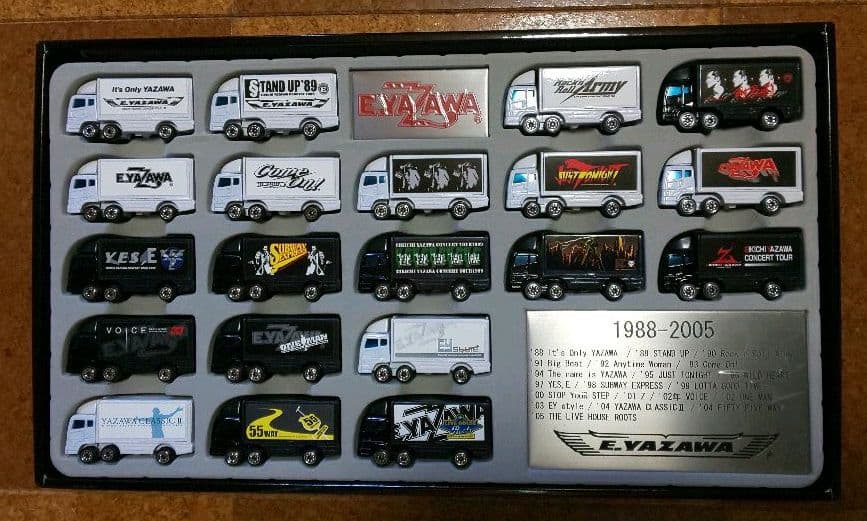 矢沢永吉『矢沢永吉歴代トランスポーター 1988-2005 全20種収納BOX』