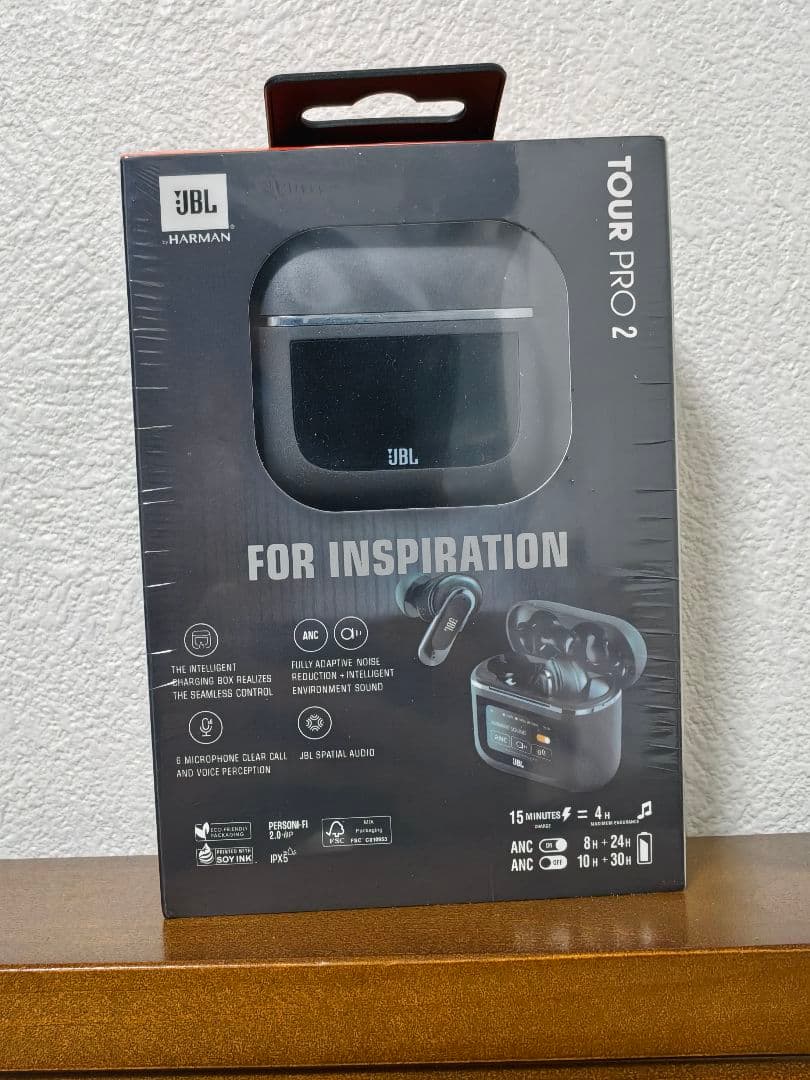 【新品、未使用】JBL Tour Pro 2 ワイヤレスイヤホン