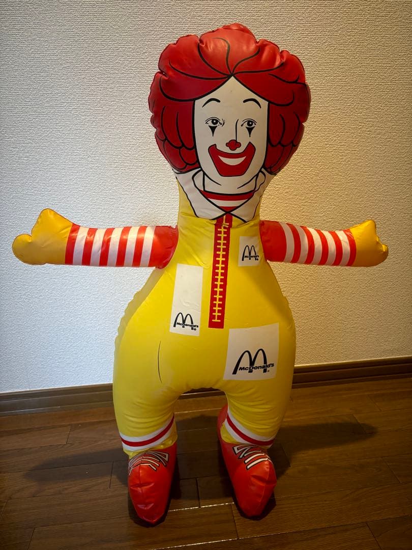 1978年 ジャンボロナルド エアー人形 マクドナルド アメトイ