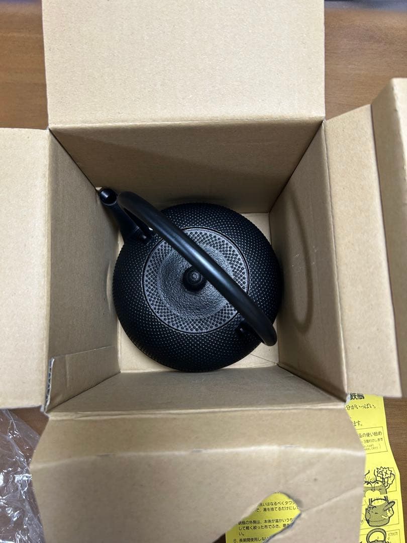 南部鉄器 鉄瓶　アサヒ　1.2L 未使用