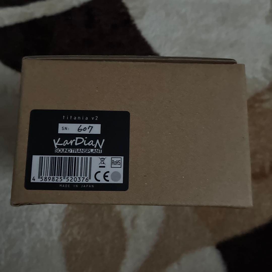 kardian titania ディストーション　V2 エフェクター