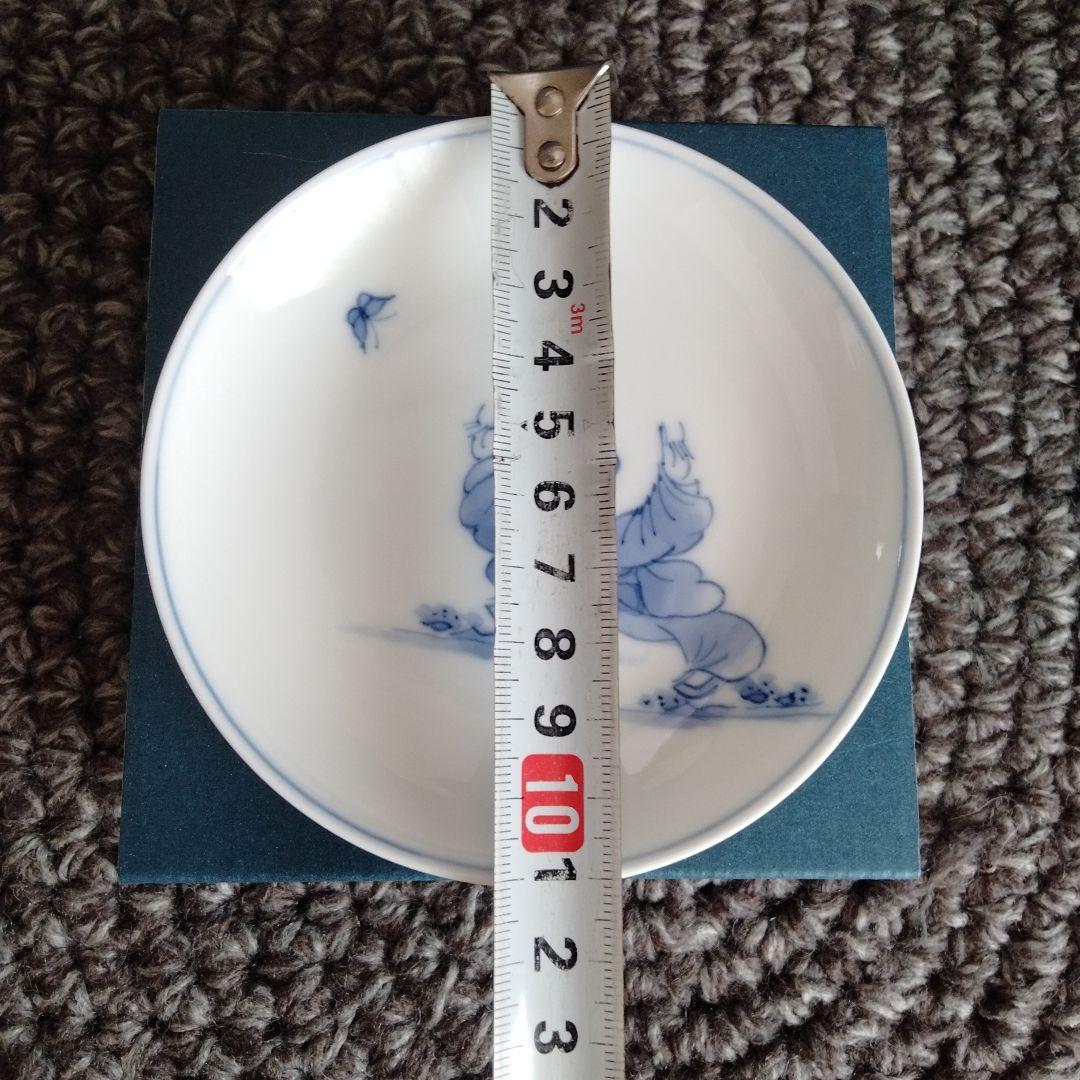 新品未使用【三川内焼唐子絵白磁皿3枚セット】日本を代表する陶磁器希少貴重在銘あり