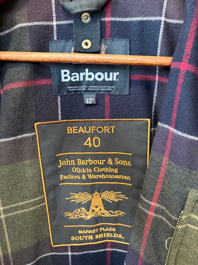Barbour バブアー Beaufort 40周年記念モデル 限定タグ付