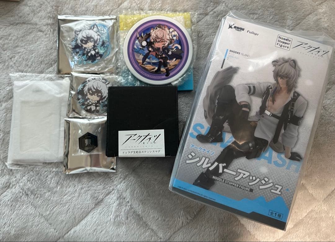 アークナイツ シルバーアッシュ(銀灰)グッズ7点セット