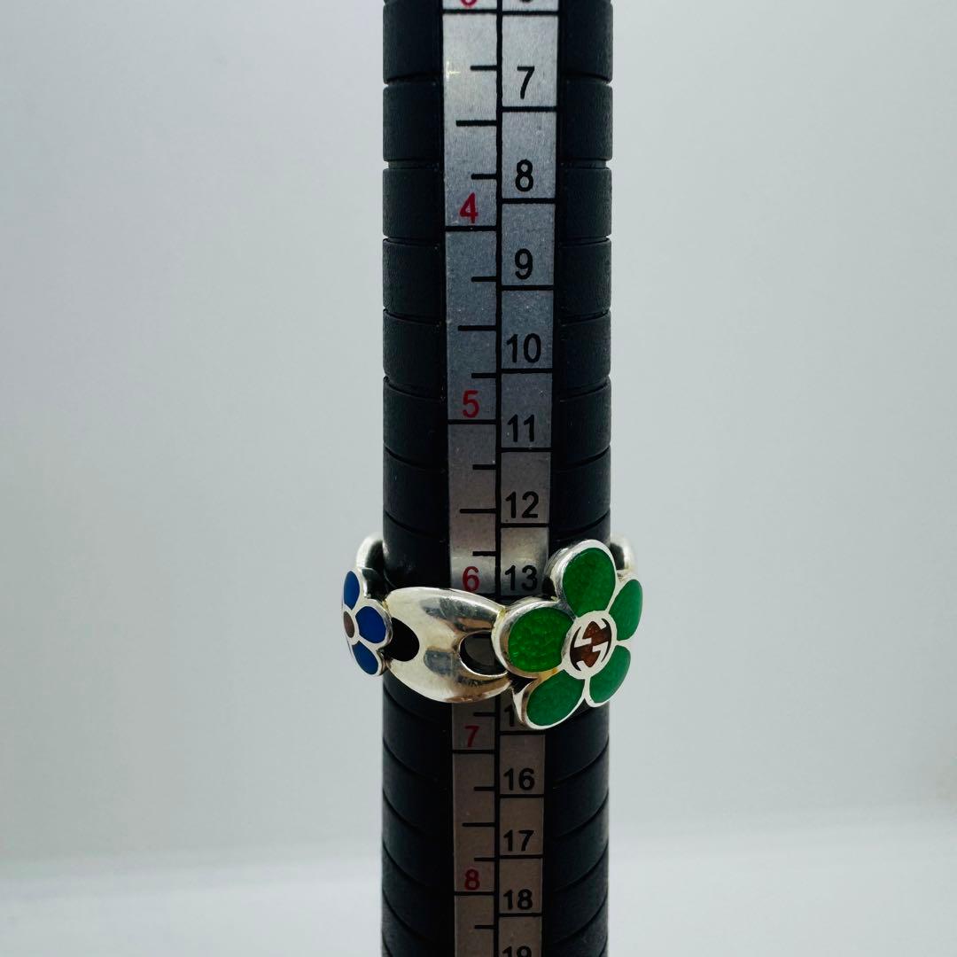 ✨グッチ✨GUCCI✨花✨フラワー✨シルバー✨リング✨925✨