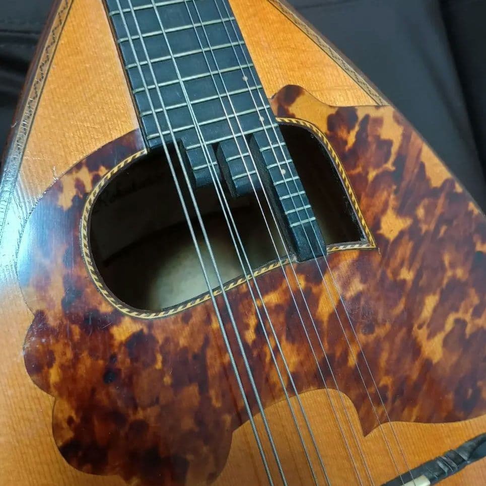 takiyanoshimizu1969年製　中出六太郎　　木製マンドリン