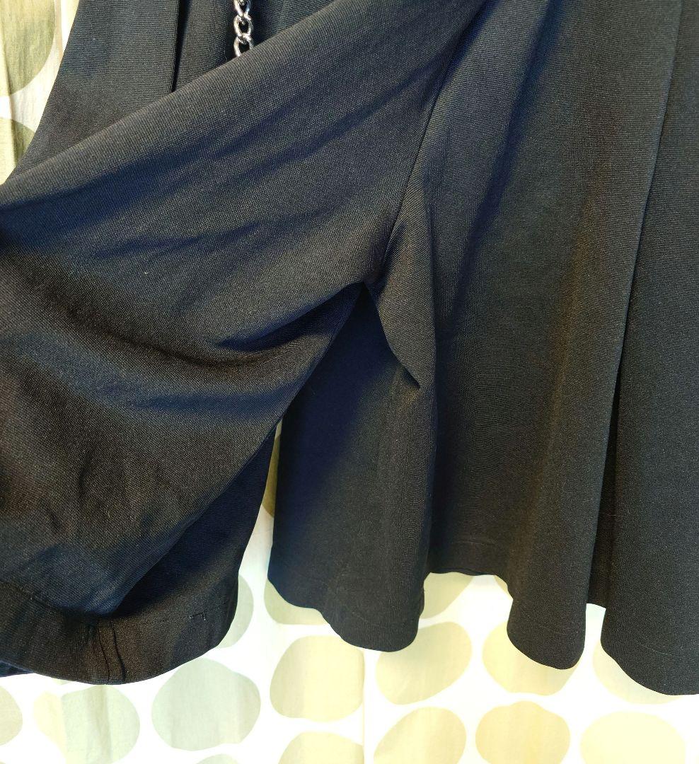 コムデギャルソンコムデギャルソン　黒エステル　キュロット