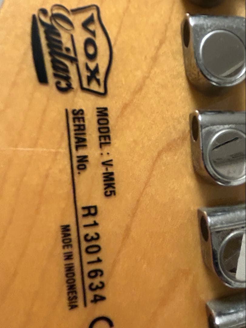 ギター VOX mark V phantom Red