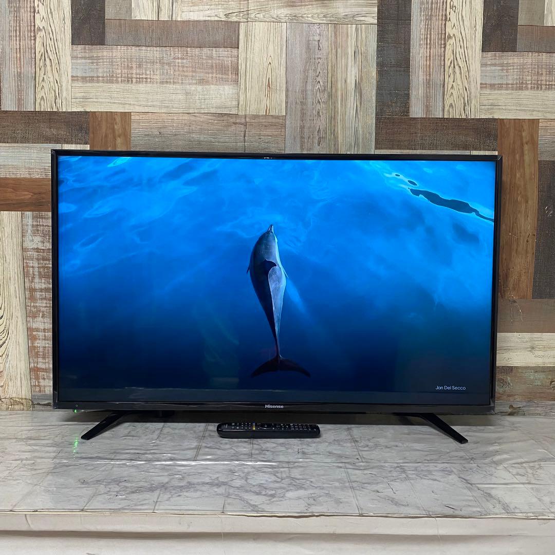 たかさん専用全国送料込ハイセンス43型液晶テレビ外付けHDD裏番組録画対応