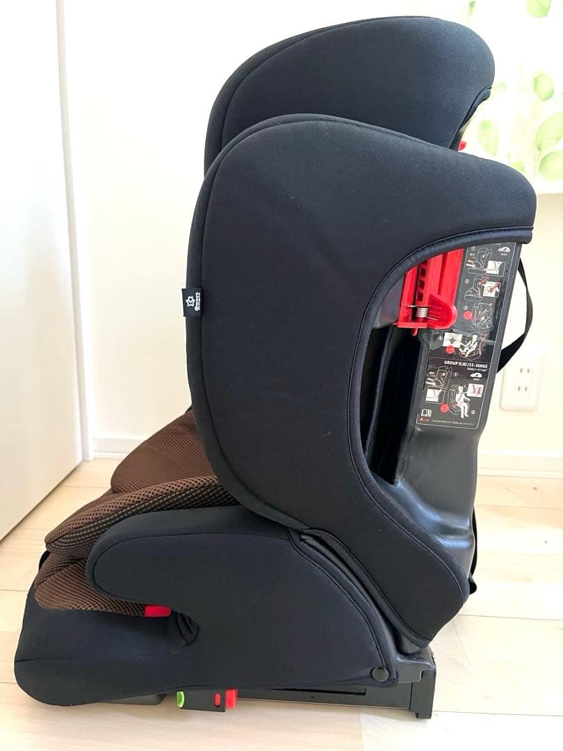 Smart Angel　ハーネスジュニアFIX　ISOFIX　ブラウン