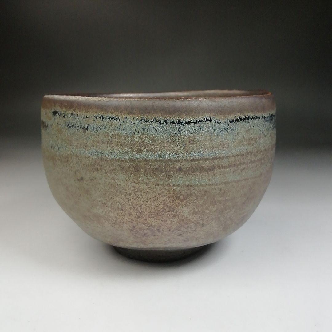 Ｗ５８　茶碗　『鐵釉　茶碗』『佐々木禅 造』　共箱　抹茶碗　茶道具