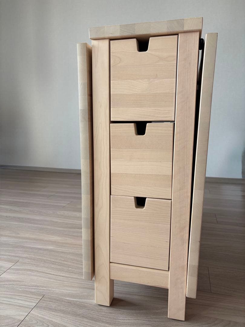 ［あむ@］IKEA NORDEN 折りたたみダイニングテーブル ノールデン