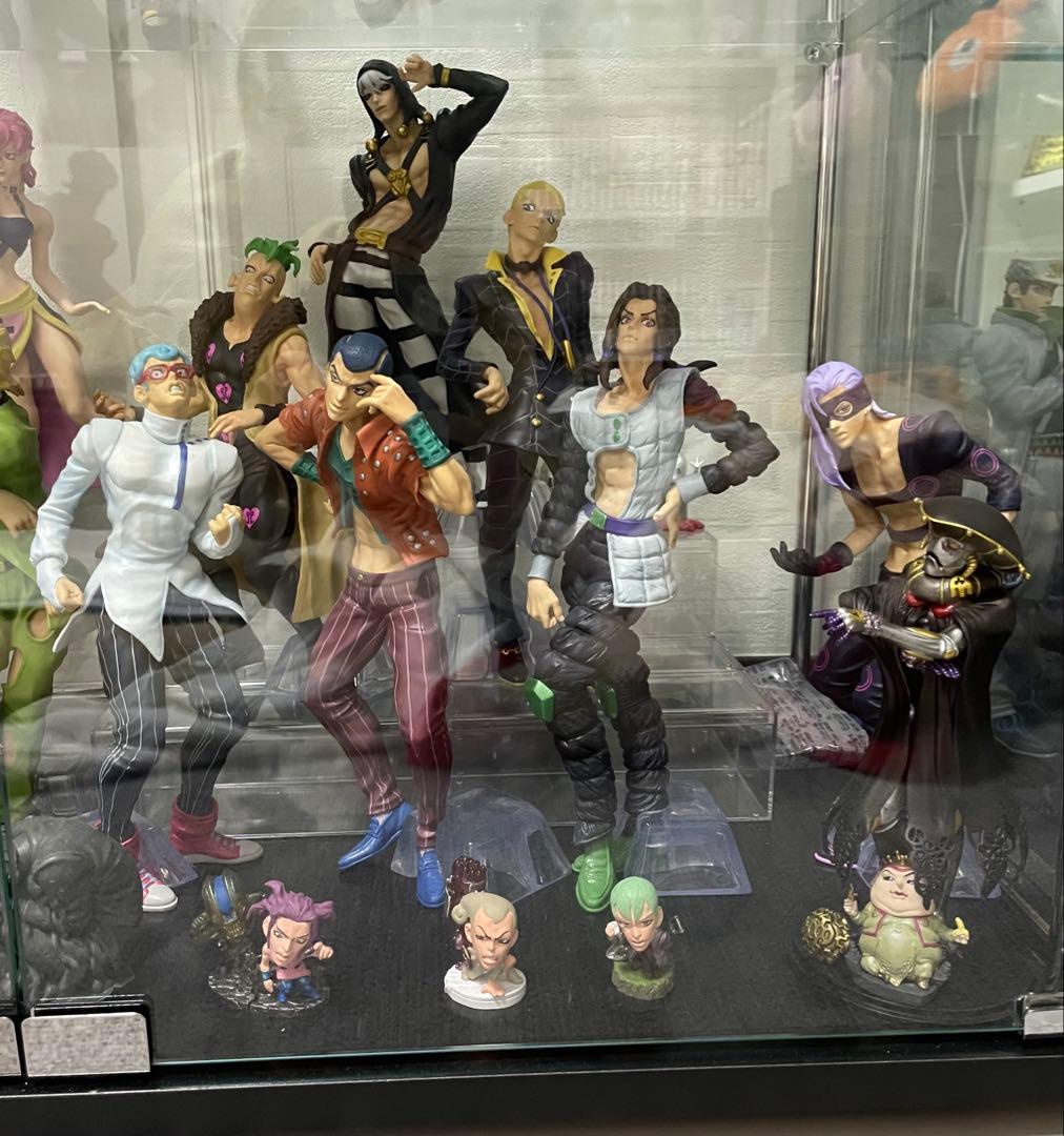 ジョジョ5部　一番くじ　超像可動　キャラヒーローズ スタチューレジェンドセット