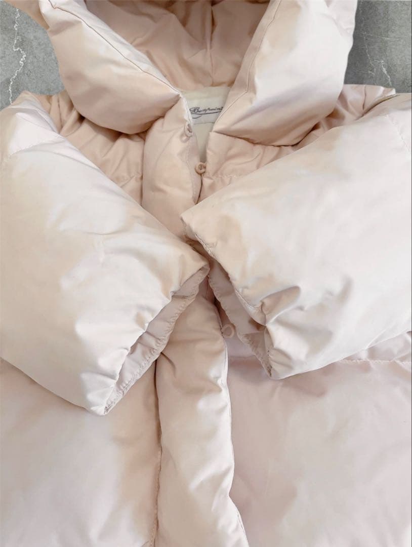 Bonpoint ボンポワン◆18M ダウン アウター フード付　ピンク