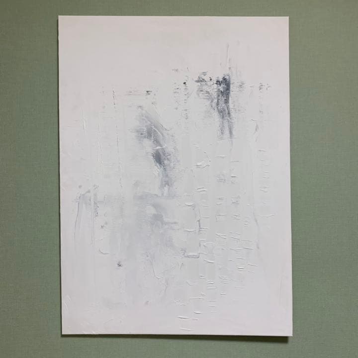 絵画　抽象画　モダンアート　インテリア　90 x 65 cm